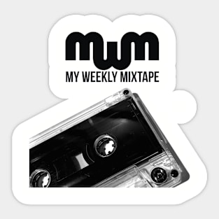 My Weekly Mixtape Sticker